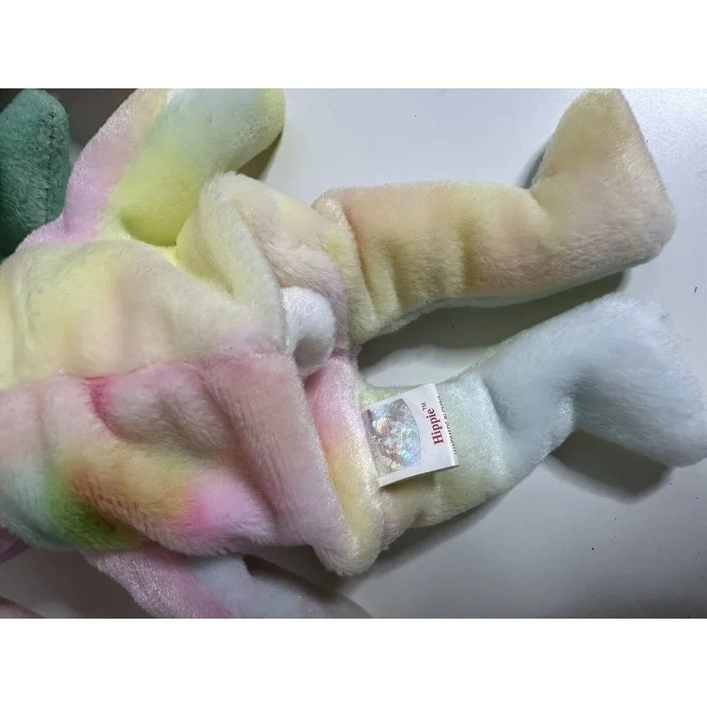 Lot of 4 TY‎ Beanie Baby Easter Bunnies Hoppitty, Hippity, Hippie , Eggerton